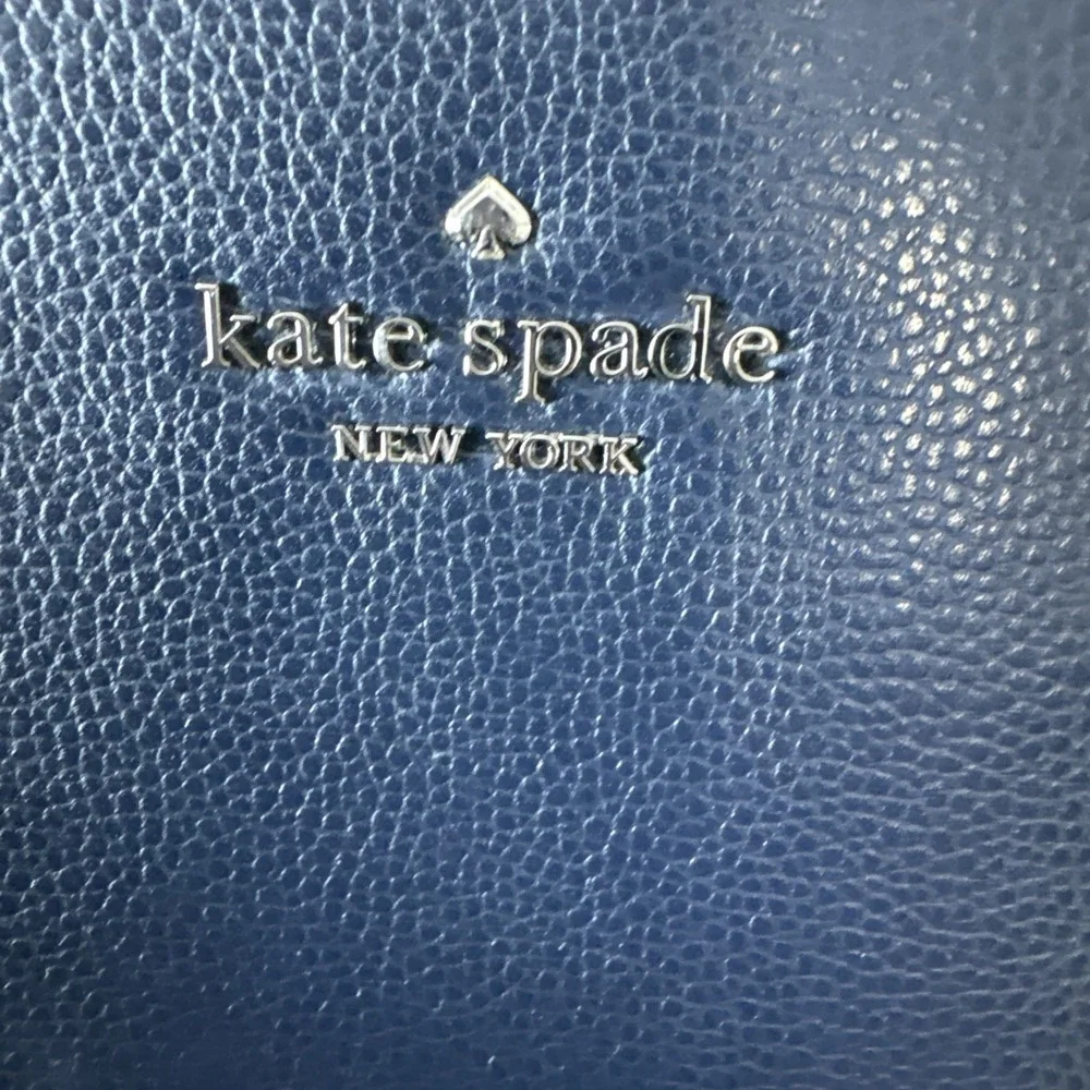 Kate Spade Patterson Drive medium dome satchel Royal Blue W Silver Hardware